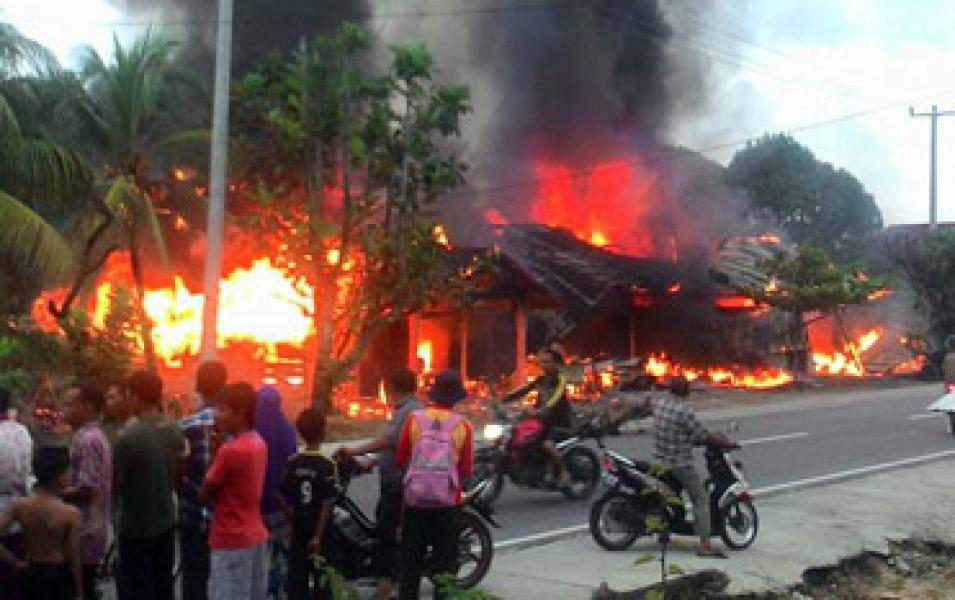 Kerugian Materil Terbakarnya Toko 6 Pintu Capai Rp.600 juta