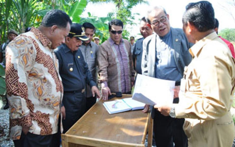 Komisi II DPR RI Tinjau Lokasi IPDN Kampar