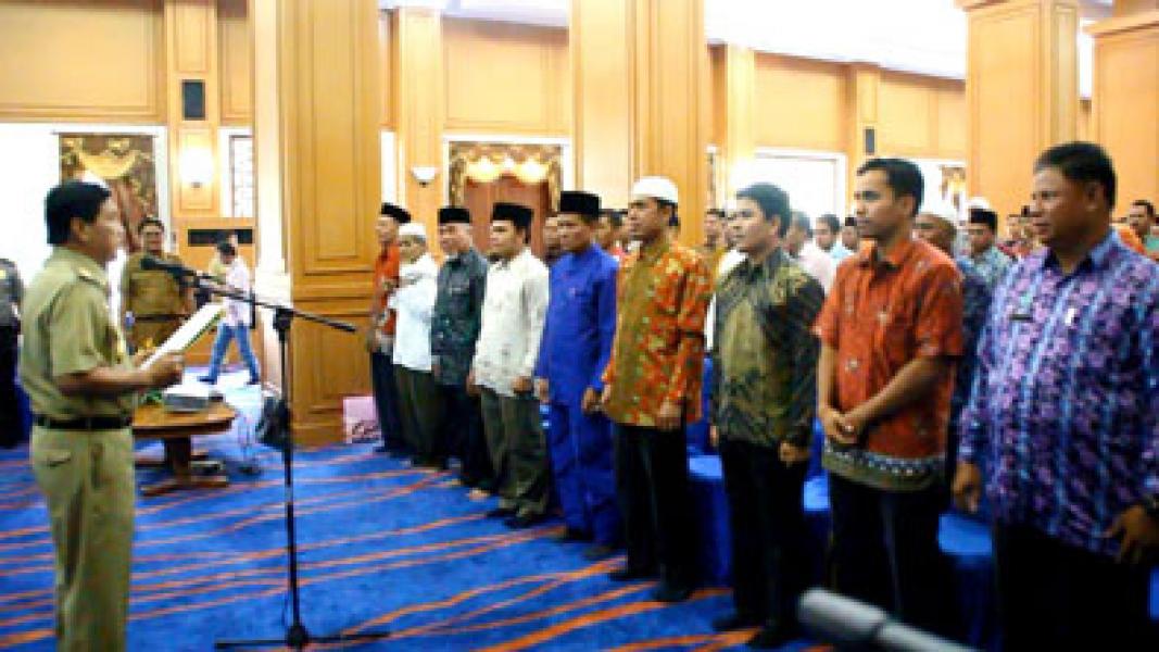 Lantik FKDM, Bupati Berharap Bisa Antisipatif Menjawab Persoalan Rakyat