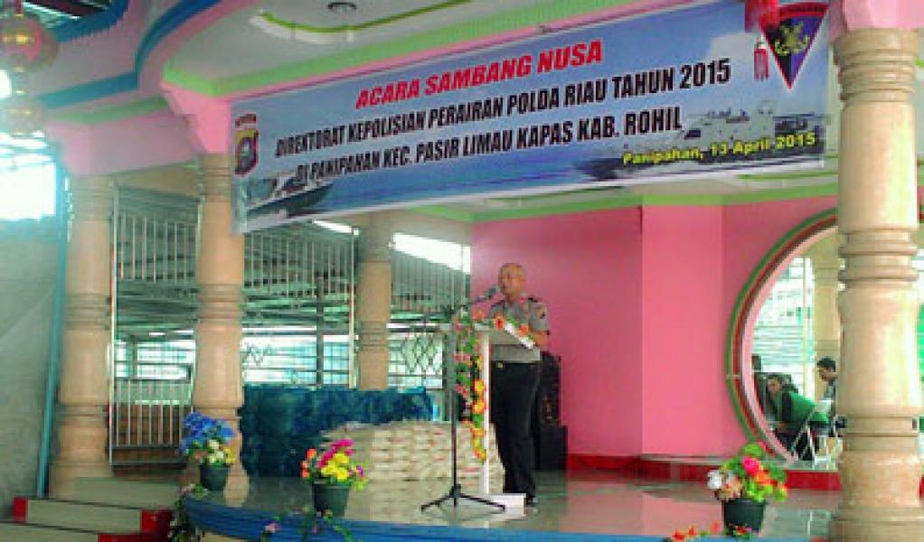 Letak Geografis Panipahan Menjadi Perhatian Khusus Kapolda Riau