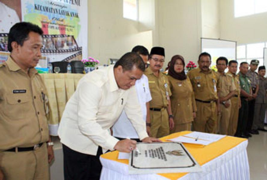 Pasir Penyu Percontohan Kecamatan Layak Anak