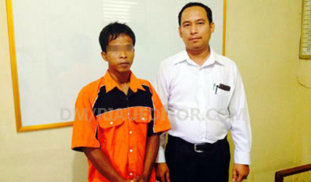 Pelaku Maling di Komplek PT Chevron Diciduk