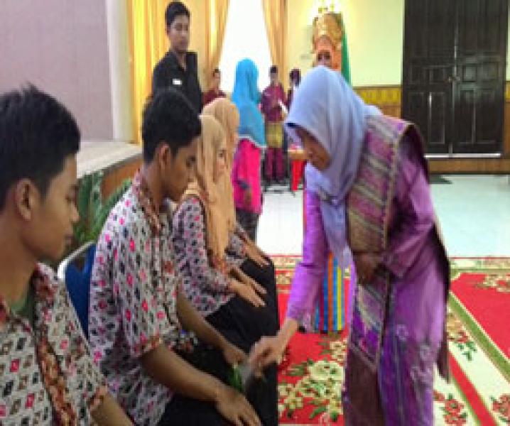 Perpisahan Siswa MAN Siak Kelas XII Diwarnai Haru dan Isak Tangis