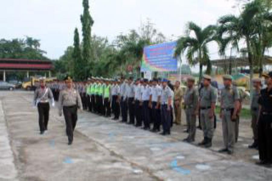 Polres Inhu Gelar Apel Operasi Simpatik