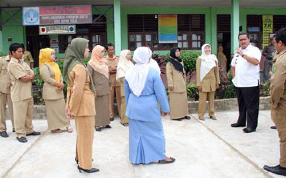 SMK di Inhu Laksanakan UN Hari Terakhir