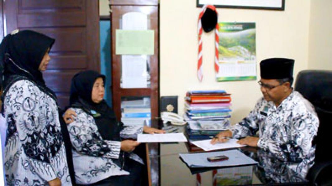 Siswa SMPN 1 Rambah Siap Hadapi Ujian Nasional 2015