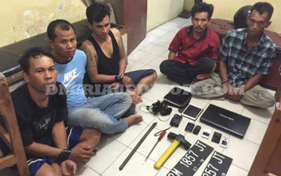 Spesialis Pembobol Rumah Kosong Asal Medan Ditangkap Polisi
