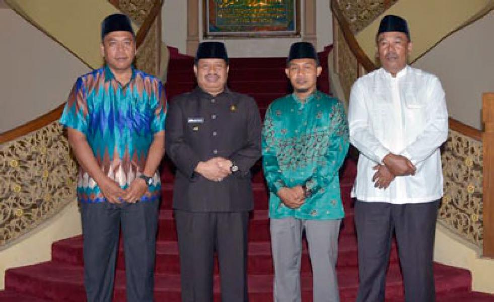 Bahas Program Kerja, MUI Bengkalis Silaturahmi dengan Bupati Amril Mukminin