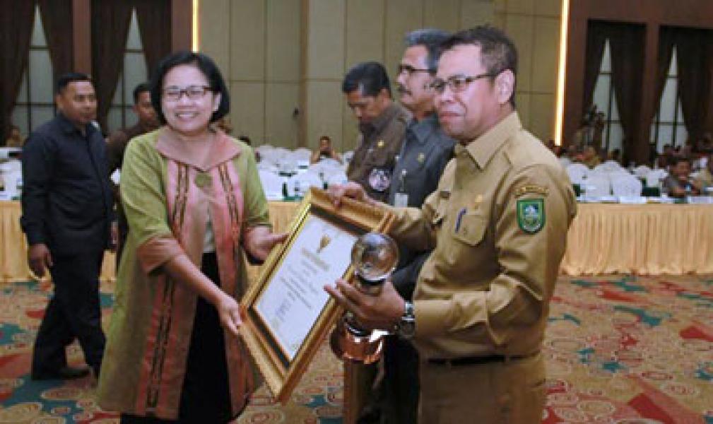Bengkalis Terima Penghargaan Pangripta Nusantara