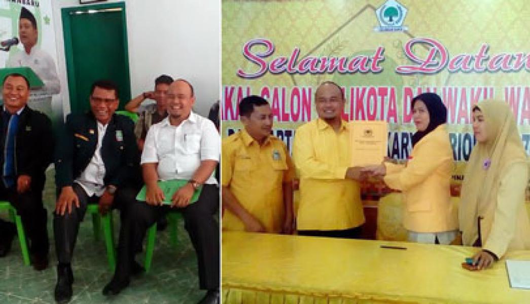 Berharap Dapat Keberkahan, Heri Susanto Mendaftar ke Golkar dan PKB