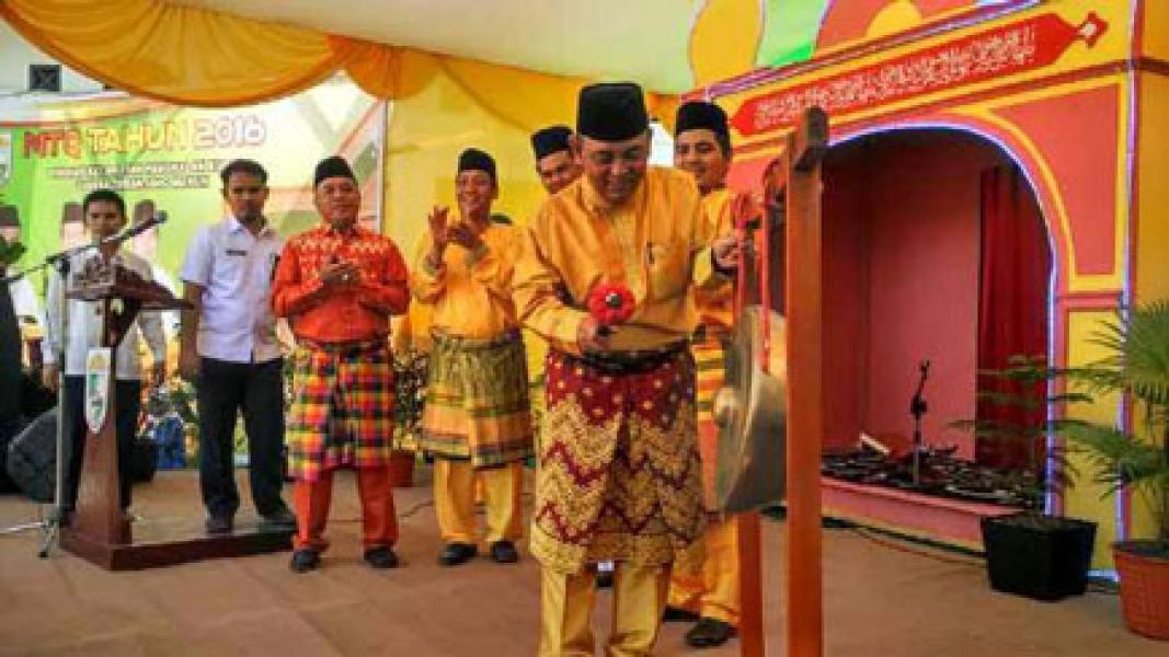 Buka MTQ Pangkalan Kuras, Bupati Harris: Mari Dukung Perda Maghrib Mengaji