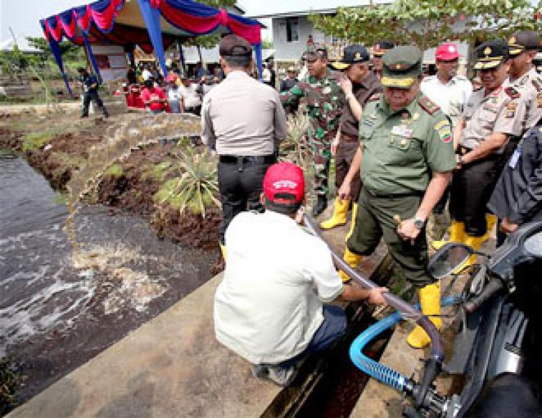 Danrem 031/Wirabima: Perusahaan Bertanggung Jawab Membuat Kanal Bloking di Arealnya