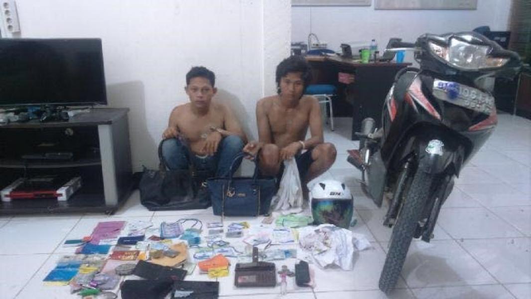 Dua Pelaku Jambret Yang Kerap Beraksi di Mandau dan Pinggir, Ditangkap Polisi