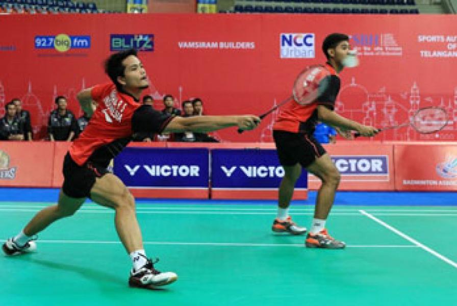 Ganda Putra Indonesia Melaju ke Semifinal India Terbuka