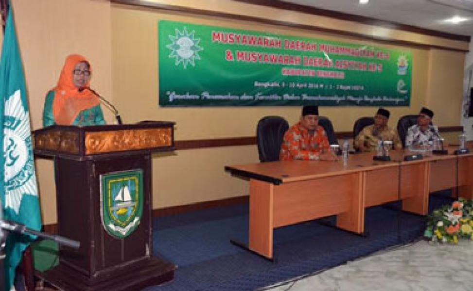 Gelar Musda, Muhammadiyah dan Aisyiyah Kabupaten Bengkalis Butuh Figur Pengurus yang Mumpuni