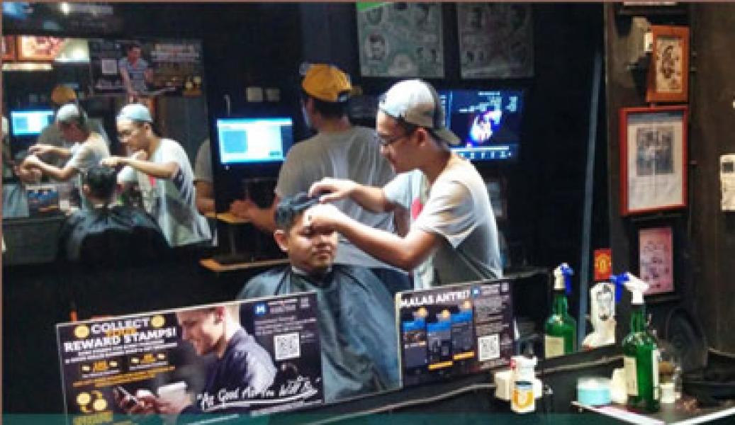 JURUS KAYA: Minutes Barber, Tukang Cukur via Aplikasi