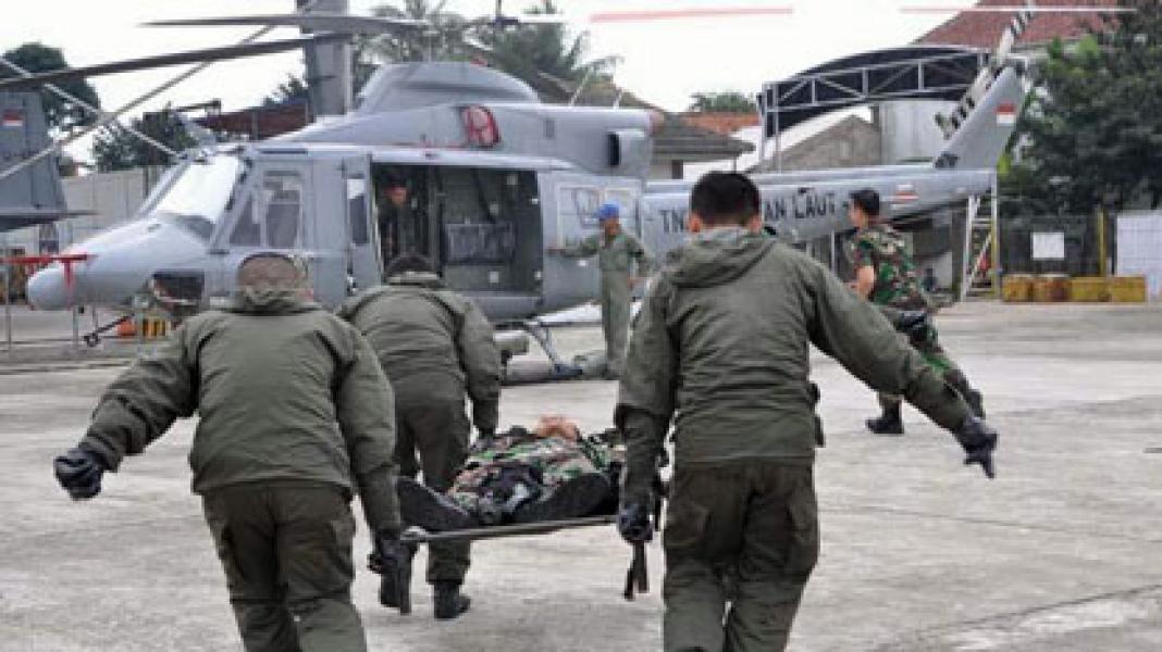 Jelang Komodo Exercise 2016 TNI Angkatan Laut Gelar Latihan Evakuasi Medis Udara