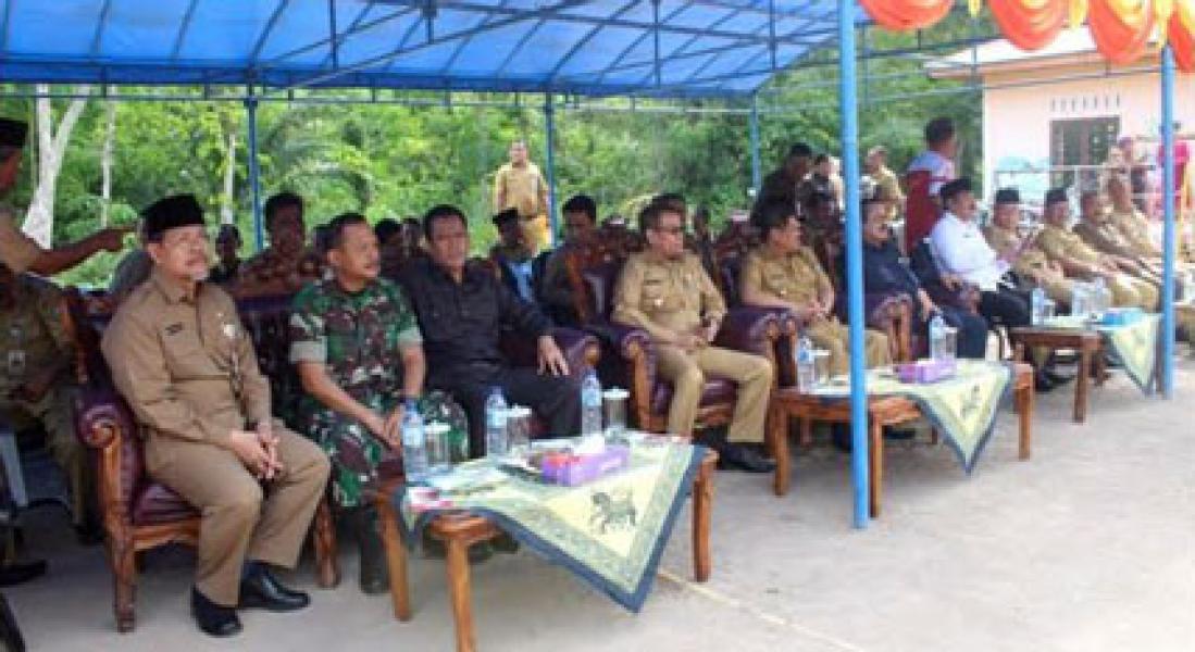 Kegiatan Pencanangan Kampung KB di Wilayah Kodim 0303/Bengkalis