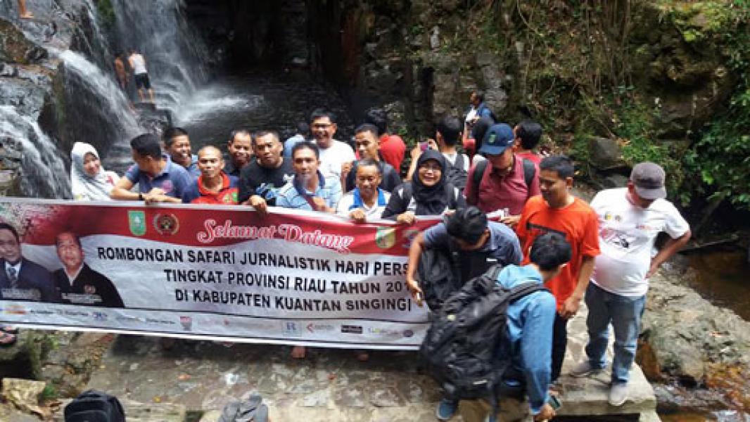 Kenalkan Wisata Air Terjun Guruh Gemurai, Pemkab Kuansing Jajaki Kerjasama