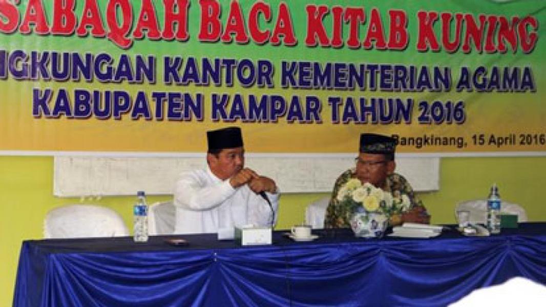 Kepala KUA Harus Bisa Menjadi Mufti di Kecamatan