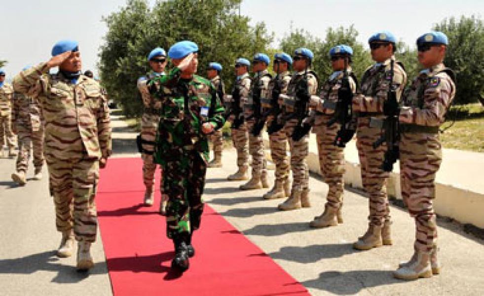 Komandan Kontingen Garuda Unifil kunjungi Kontingan Malaysia