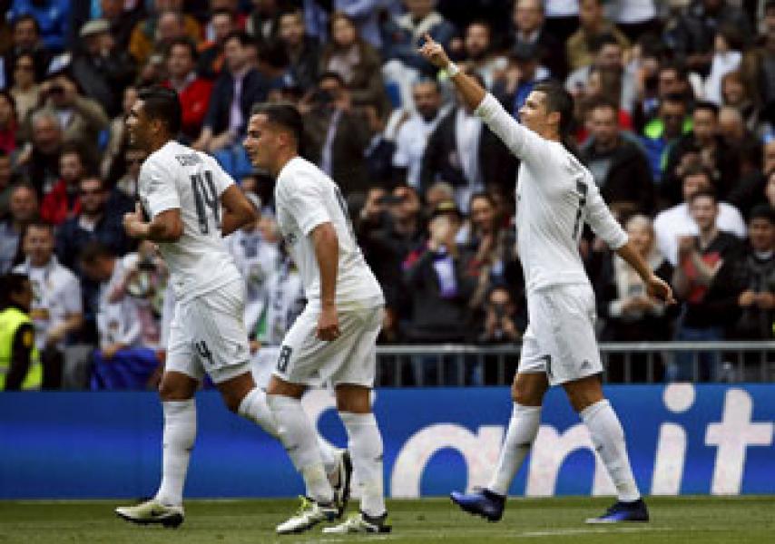 Madrid Pesta Gol di Bernabeu