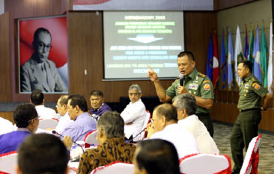 Panglima TNI Berikan Pembekalan 92 Kepala Daerah  