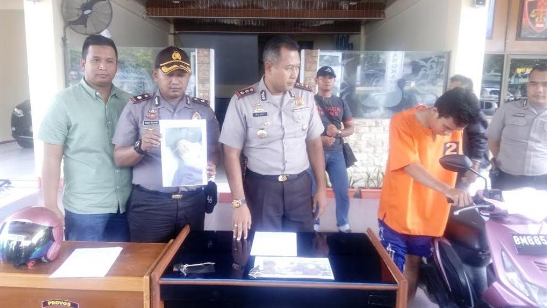 Pelaku Jambret yang Sebabkan Korban Tewas di Jalan Arifin Ahmad di Dor