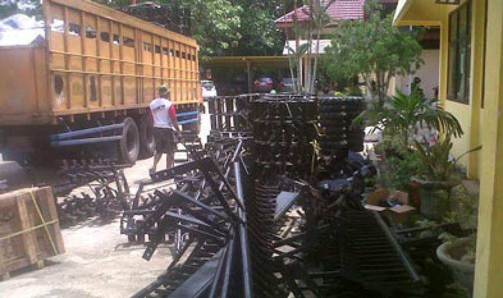Pemkab Inhu Kembali Terima 16 Unit Hand Traktor Dari APBN