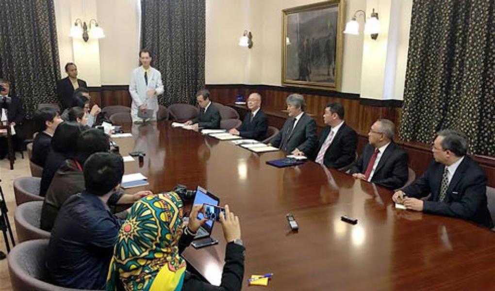 Plt Gubri Hadiri Pertemuan dengan Universitas Kyoto Jepang