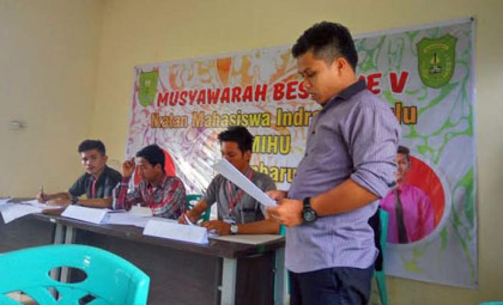 Satrio Rachmazan, Ketua Umum IKAMIHU Pekanbaru periode 2016-2018