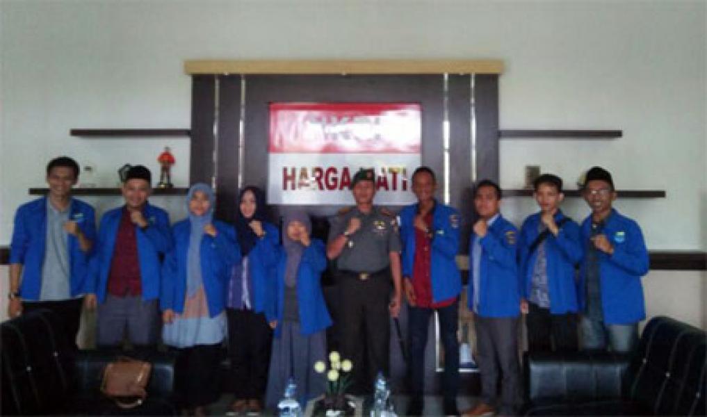 Dandim 0320/Dumai Terima Audiensi PMII Kota Dumai