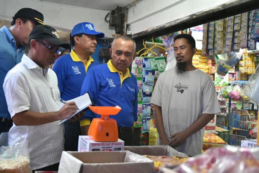 Gubri Belusukan di Pasar Senggol Dumai 