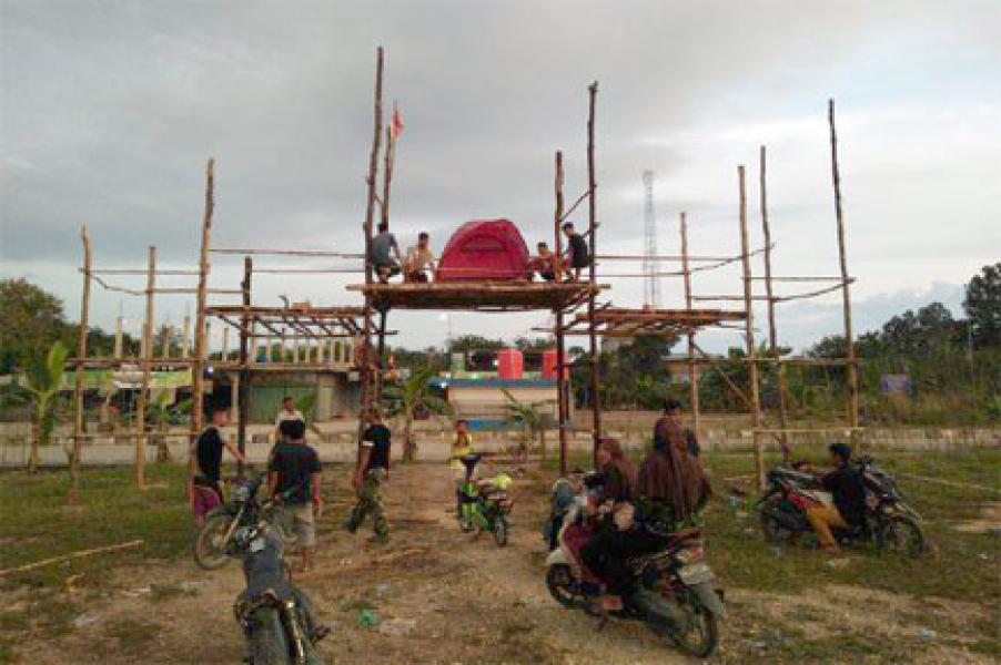 Gudep SMA Negeri 1 Kepenuhan Taja Perkemahan Tahunan Ke - 5