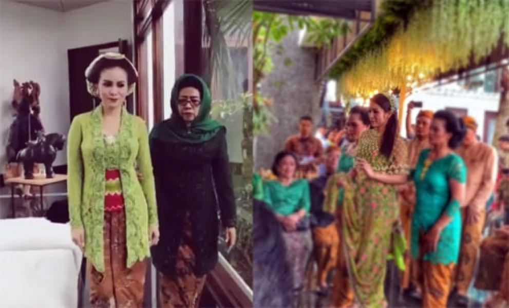 Jelang Pernikahan, Momo ‘Geisha’ Jalani Prosesi Siraman