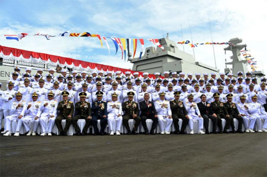 KRI RE Martadinata-331 Perkuat Pertahanan dan Keamanan Laut Indonesia