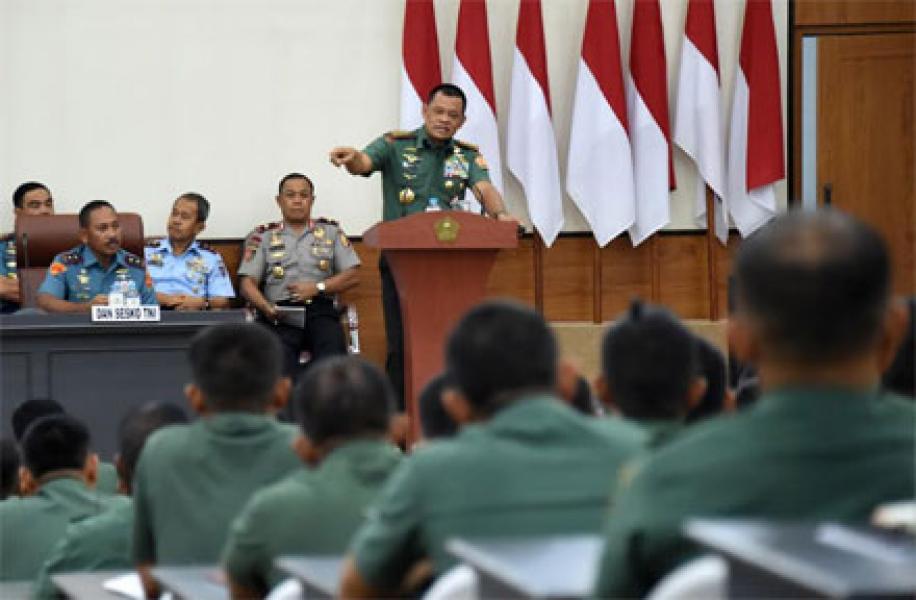 Panglima TNI: Generasi Penerus TNI Harus Sensitif Terhadap Isu Global