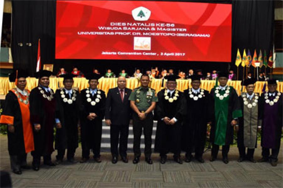 Panglima TNI Ajak Mahasiswa Ciptakan Indonesia Sebagai Bangsa Pemenang