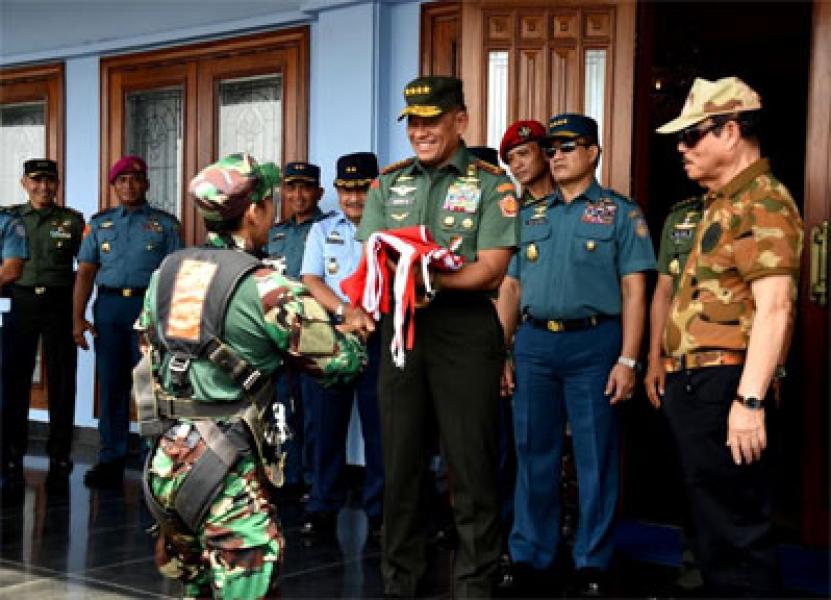 Panglima TNI Resmikan Pembuatan Film “Merah Putih Memanggil”