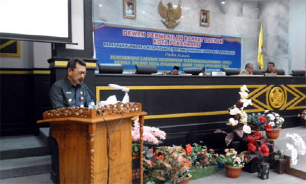 Pemko Sampaikan LKPj, DPRD Segera Tindak Lanjuti