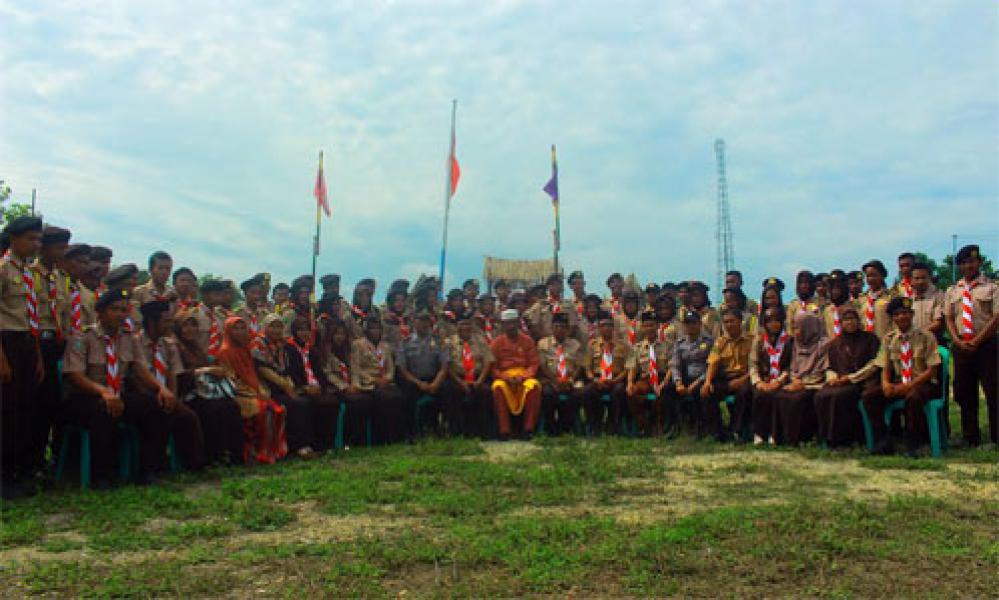 Perkemahan Pengembara di Bumi Perkemahan Kota Tengah Diikuti 285 Peserta