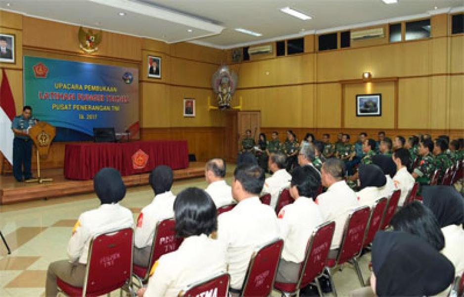 Puspen TNI Selenggarakan Latihan Fungsi Teknis