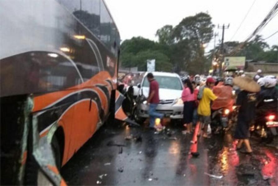 Tabrakan Beruntun di Puncak, Sopir Bus HS Transpot Jadi Tersangka