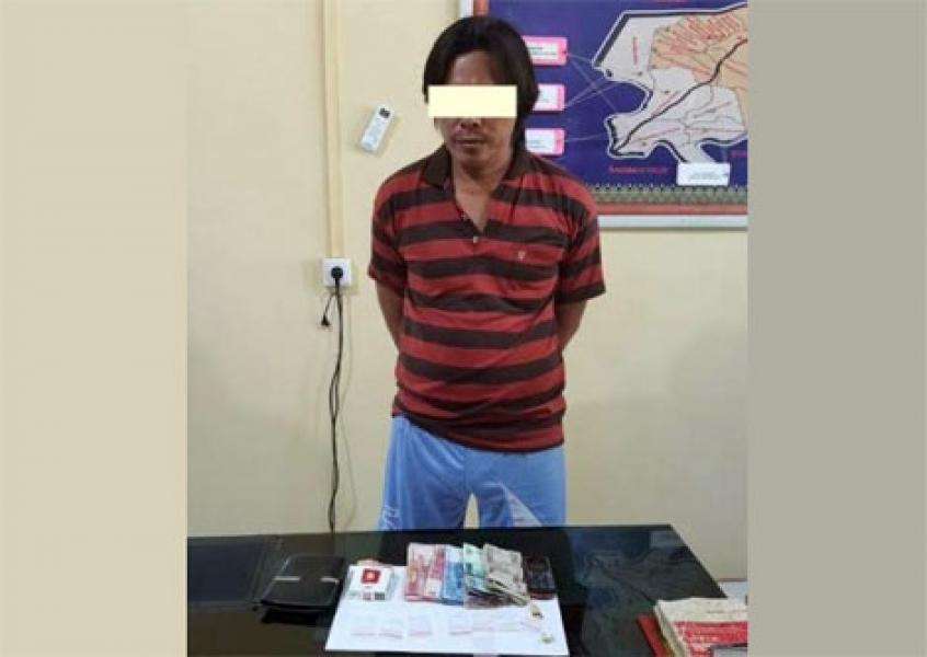 Terlalu, Pengelola Kantin SMA di Rohul ini Malah Nyambi Jadi Pengedar Sabu