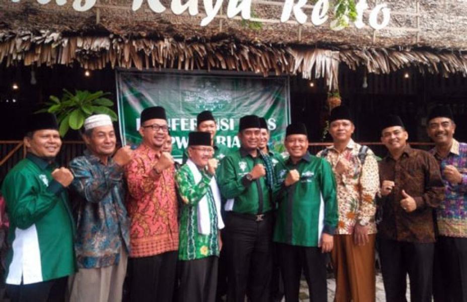 41 Ribu Santri PWNU Riau Iktuti Festifal Sholawat Badar