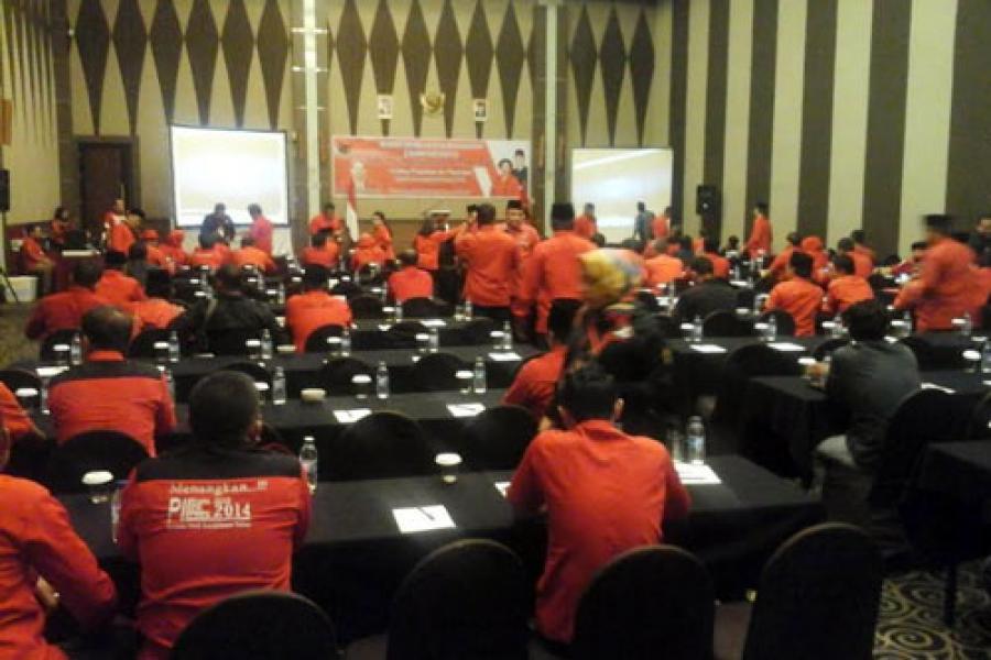 Bantah Bahas Surat DPP, PDIP Riau Gelar Rakerdasus