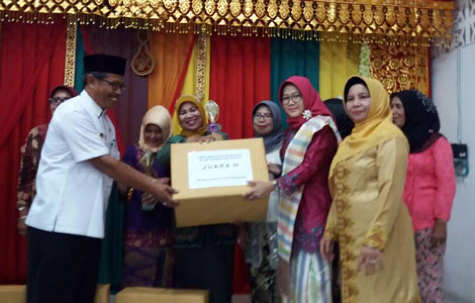 Dharmawanita Dinas Pendidikan Pekanbaru Gelar Berbagai lomba 