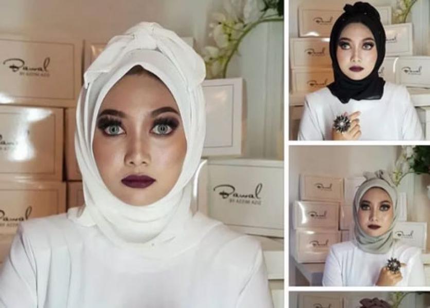 Hijab Pocong Karya Desainer Malaysia Jadi Viral di Indonesia