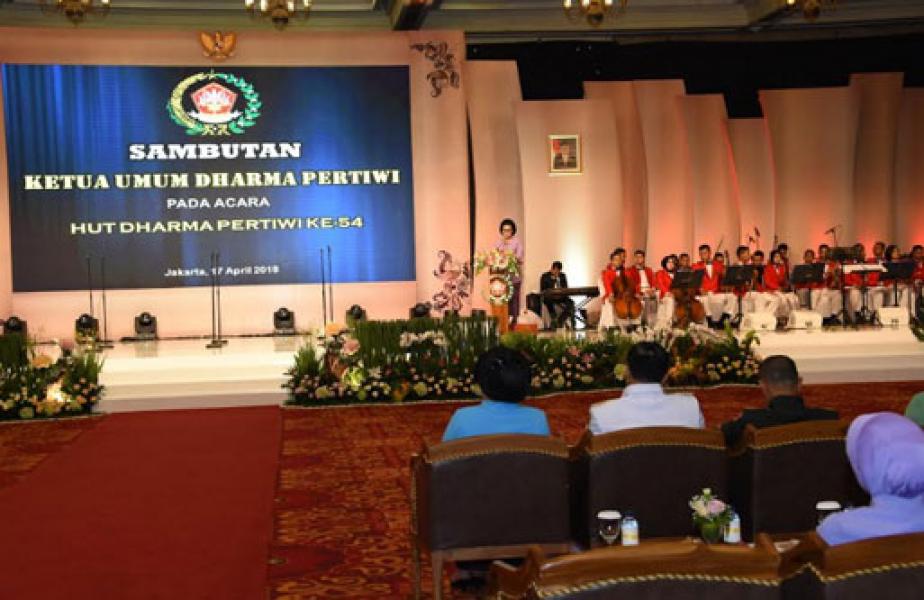 Ketum Dharma Pertiwi: Dharma Pertiwi Beri Dukungan Positif  Dalam Capai Tugas Pokok TNI  