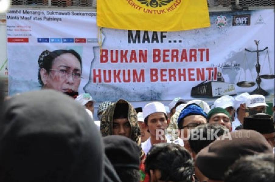 Menanti Janji Polri Selesaikan Kasus Sukmawati